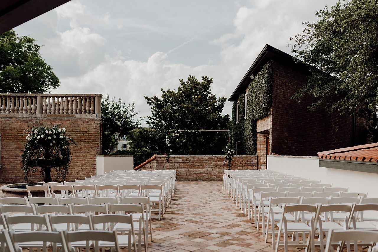 courtyard ceremony