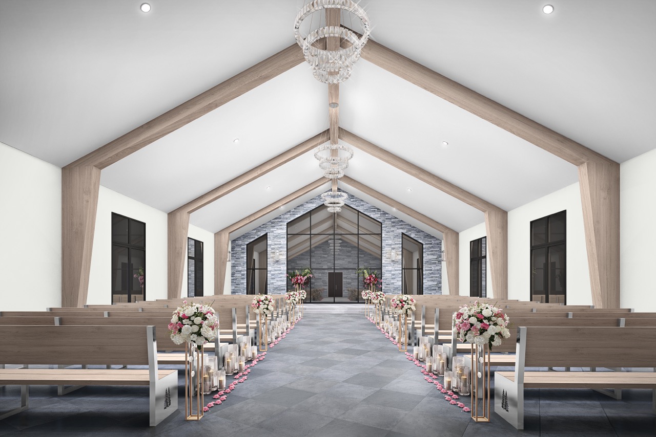 luminaire wedding chapel venue