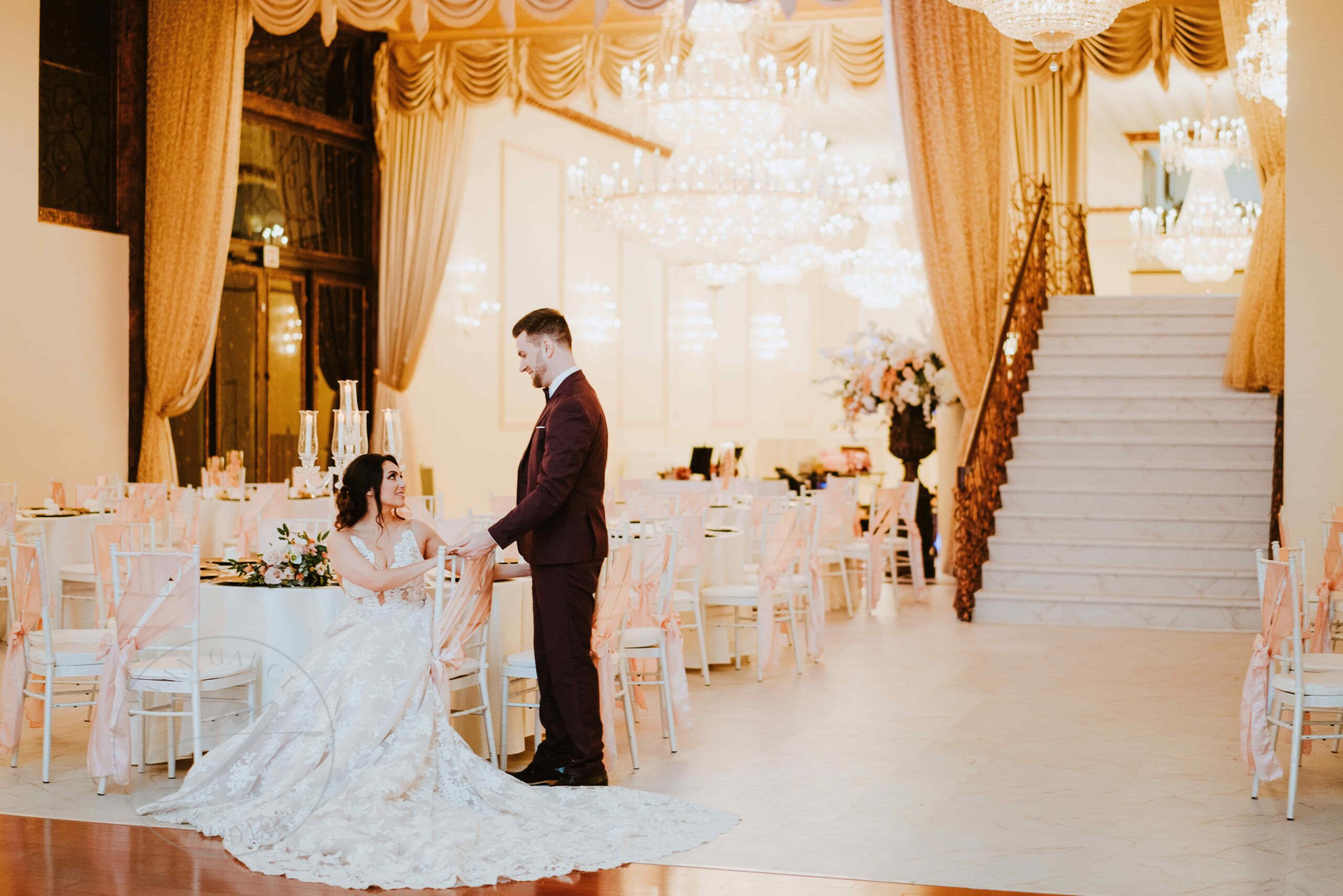 enchanted cypress ballroom staircase